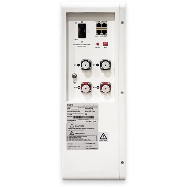 باتری لیتیومی 51.2 ولت 100 آمپر ساعت GOGO POWER مدل GP-5121000-LWR